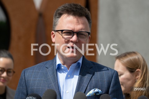  20.06.2025 WARSZAWA<br />
KONFERENCJA PRASOWA SZYMONA HOLOWNI<br />
N/Z SZYMON HOLOWNIA<br />
FOT. MARCIN BANASZKIEWICZ/FOTONEWS  