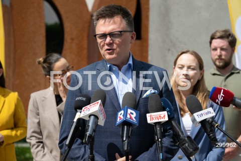  20.06.2025 WARSZAWA<br />
KONFERENCJA PRASOWA SZYMONA HOLOWNI<br />
N/Z SZYMON HOLOWNIA<br />
FOT. MARCIN BANASZKIEWICZ/FOTONEWS  