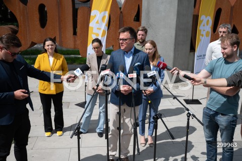  20.06.2025 WARSZAWA<br />
KONFERENCJA PRASOWA SZYMONA HOLOWNI<br />
N/Z SZYMON HOLOWNIA<br />
FOT. MARCIN BANASZKIEWICZ/FOTONEWS  