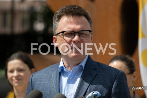  20.06.2025 WARSZAWA<br />
KONFERENCJA PRASOWA SZYMONA HOLOWNI<br />
N/Z SZYMON HOLOWNIA<br />
FOT. MARCIN BANASZKIEWICZ/FOTONEWS  