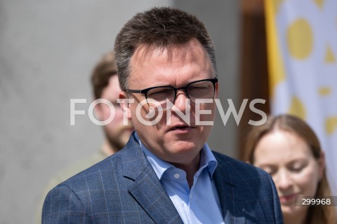  20.06.2025 WARSZAWA<br />
KONFERENCJA PRASOWA SZYMONA HOLOWNI<br />
N/Z SZYMON HOLOWNIA<br />
FOT. MARCIN BANASZKIEWICZ/FOTONEWS  