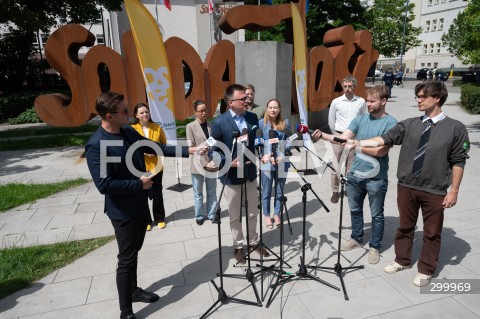  20.06.2025 WARSZAWA<br />
KONFERENCJA PRASOWA SZYMONA HOLOWNI<br />
N/Z SZYMON HOLOWNIA<br />
FOT. MARCIN BANASZKIEWICZ/FOTONEWS  