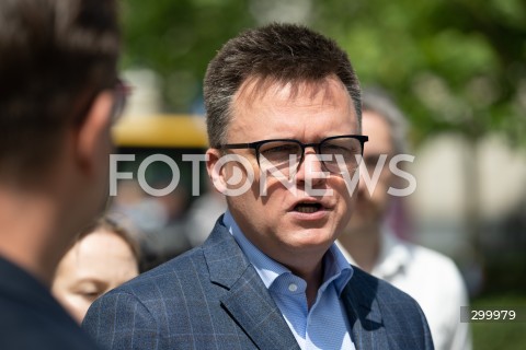  20.06.2025 WARSZAWA<br />
KONFERENCJA PRASOWA SZYMONA HOLOWNI<br />
N/Z SZYMON HOLOWNIA<br />
FOT. MARCIN BANASZKIEWICZ/FOTONEWS  