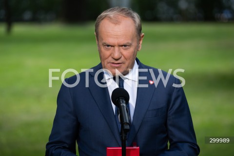  20.06.2025 WARSZAWA<br />
KONFERENCJA PRASOWA PREMIERA DONALDA TUSKA<br />
N/Z PREMIER DONALD TUSK<br />
FOT. MARCIN BANASZKIEWICZ/FOTONEWS  