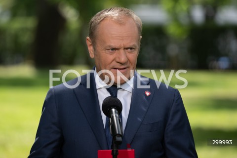  20.06.2025 WARSZAWA<br />
KONFERENCJA PRASOWA PREMIERA DONALDA TUSKA<br />
N/Z PREMIER DONALD TUSK<br />
FOT. MARCIN BANASZKIEWICZ/FOTONEWS  
