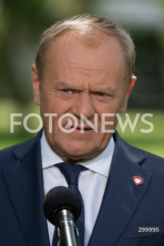  20.06.2025 WARSZAWA<br />
KONFERENCJA PRASOWA PREMIERA DONALDA TUSKA<br />
N/Z PREMIER DONALD TUSK<br />
FOT. MARCIN BANASZKIEWICZ/FOTONEWS  