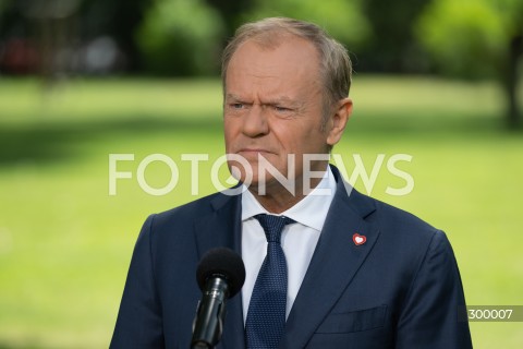  20.06.2025 WARSZAWA<br />
KONFERENCJA PRASOWA PREMIERA DONALDA TUSKA<br />
N/Z PREMIER DONALD TUSK<br />
FOT. MARCIN BANASZKIEWICZ/FOTONEWS  