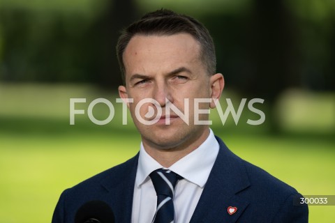  20.06.2025 WARSZAWA<br />
KONFERENCJA PRASOWA PREMIERA DONALDA TUSKA<br />
N/Z ADAM SZLAPKA<br />
FOT. MARCIN BANASZKIEWICZ/FOTONEWS  