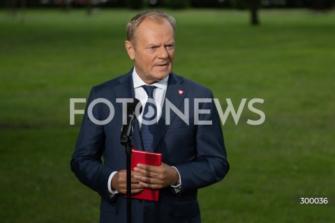  20.06.2025 WARSZAWA<br />
KONFERENCJA PRASOWA PREMIERA DONALDA TUSKA<br />
N/Z PREMIER DONALD TUSK<br />
FOT. MARCIN BANASZKIEWICZ/FOTONEWS  