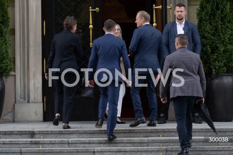  20.06.2025 WARSZAWA<br />
KONFERENCJA PRASOWA PREMIERA DONALDA TUSKA<br />
N/Z PREMIER DONALD TUSK ADAM SZLAPKA<br />
FOT. MARCIN BANASZKIEWICZ/FOTONEWS  