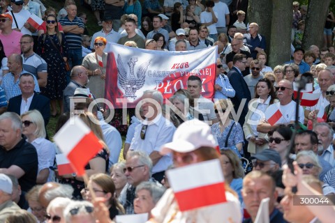  22.06.2025 PULTUSK<br />
WYGRALA POLSKA<br />
WIEC KAROLA NAWROCKIEGO<br />
N/Z UCZESTNICY FLAGA<br />
FOT. MARCIN BANASZKIEWICZ/FOTONEWS  