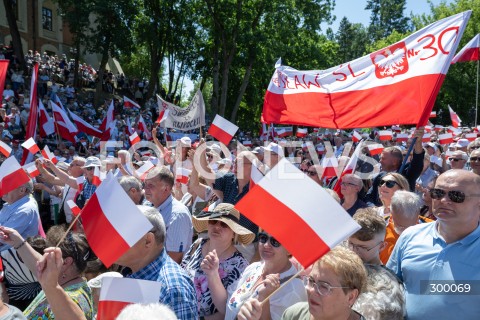  22.06.2025 PULTUSK<br />
WYGRALA POLSKA<br />
WIEC KAROLA NAWROCKIEGO<br />
N/Z UCZESTNICY FLAGA<br />
FOT. MARCIN BANASZKIEWICZ/FOTONEWS  
