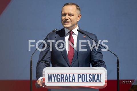  22.06.2025 PULTUSK<br />
WYGRALA POLSKA<br />
WIEC KAROLA NAWROCKIEGO<br />
N/Z KAROL NAWROCKI<br />
FOT. MARCIN BANASZKIEWICZ/FOTONEWS  