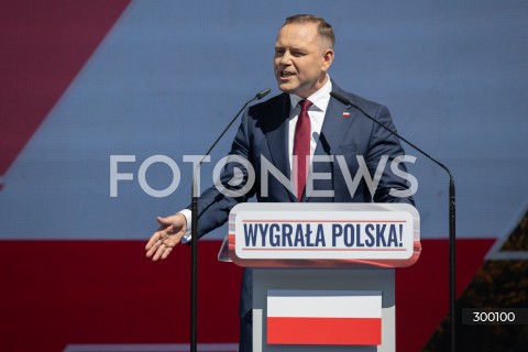  22.06.2025 PULTUSK<br />
WYGRALA POLSKA<br />
WIEC KAROLA NAWROCKIEGO<br />
N/Z KAROL NAWROCKI<br />
FOT. MARCIN BANASZKIEWICZ/FOTONEWS  