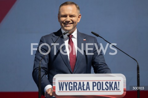  22.06.2025 PULTUSK<br />
WYGRALA POLSKA<br />
WIEC KAROLA NAWROCKIEGO<br />
N/Z KAROL NAWROCKI<br />
FOT. MARCIN BANASZKIEWICZ/FOTONEWS  