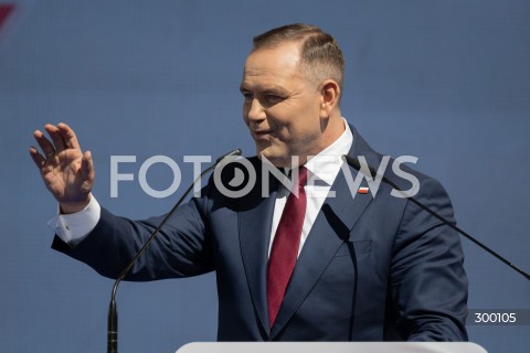  22.06.2025 PULTUSK<br />
WYGRALA POLSKA<br />
WIEC KAROLA NAWROCKIEGO<br />
N/Z KAROL NAWROCKI<br />
FOT. MARCIN BANASZKIEWICZ/FOTONEWS  