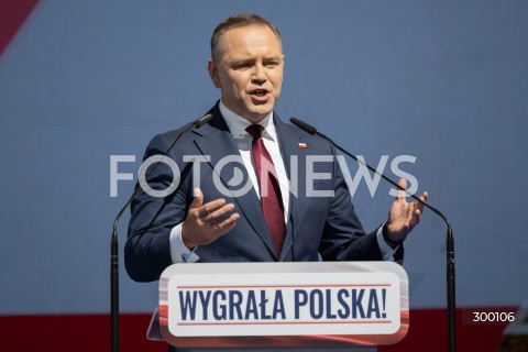  22.06.2025 PULTUSK<br />
WYGRALA POLSKA<br />
WIEC KAROLA NAWROCKIEGO<br />
N/Z KAROL NAWROCKI<br />
FOT. MARCIN BANASZKIEWICZ/FOTONEWS  