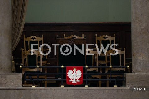  24.06.2025 WARSZAWA<br />
POSIEDZENIE SEJMU RP<br />
N/Z MIEJSCE PREZYDENCKIE<br />
FOT. MARCIN BANASZKIEWICZ/FOTONEWS  