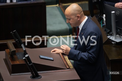  24.06.2025 WARSZAWA<br />
POSIEDZENIE SEJMU RP<br />
N/Z DARIUSZ MATECKI<br />
FOT. MARCIN BANASZKIEWICZ/FOTONEWS  