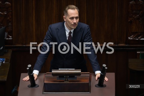  24.06.2025 WARSZAWA<br />
POSIEDZENIE SEJMU RP<br />
N/Z KONRAD BERKOWICZ<br />
FOT. MARCIN BANASZKIEWICZ/FOTONEWS  