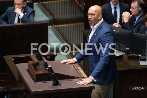  24.06.2025 WARSZAWA<br />
POSIEDZENIE SEJMU RP<br />
N/Z JAKUB RUTNICKI<br />
FOT. MARCIN BANASZKIEWICZ/FOTONEWS  