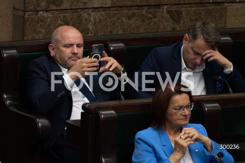  24.06.2025 WARSZAWA<br />
POSIEDZENIE SEJMU RP<br />
N/Z MARIUSZ GOSEK<br />
FOT. MARCIN BANASZKIEWICZ/FOTONEWS  