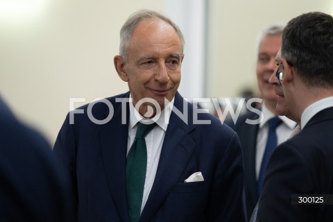  24.06.2025 WARSZAWA<br />
POSIEDZENIE RADY MINISTROW<br />
N/Z WLADYSLAW TEOFIL BARTOSZEWSKI<br />
FOT. MARCIN BANASZKIEWICZ/FOTONEWS  