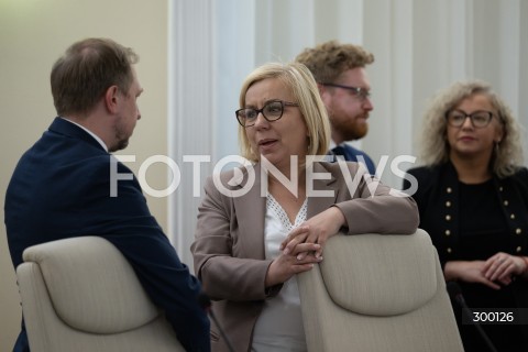  24.06.2025 WARSZAWA<br />
POSIEDZENIE RADY MINISTROW<br />
N/Z PAULINA HENNIG KLOSKA<br />
FOT. MARCIN BANASZKIEWICZ/FOTONEWS  