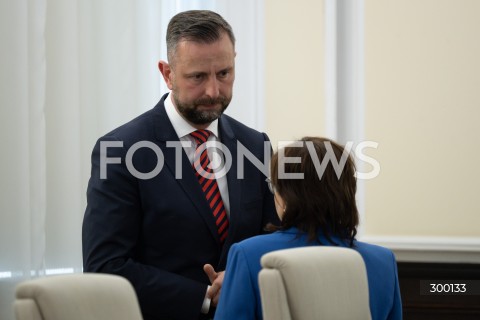  24.06.2025 WARSZAWA<br />
POSIEDZENIE RADY MINISTROW<br />
N/Z WLADYSLAW KOSINIAK KAMYSZ<br />
FOT. MARCIN BANASZKIEWICZ/FOTONEWS  