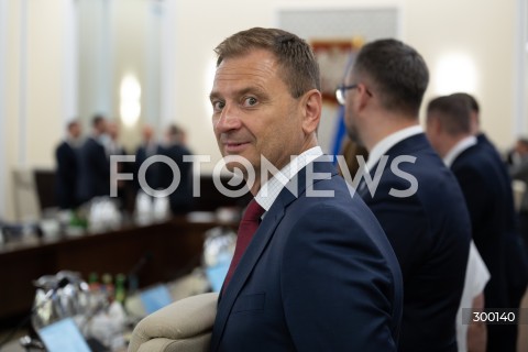  24.06.2025 WARSZAWA<br />
POSIEDZENIE RADY MINISTROW<br />
N/Z SLAWOMIR NITRAS<br />
FOT. MARCIN BANASZKIEWICZ/FOTONEWS  