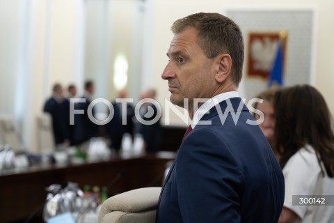  24.06.2025 WARSZAWA<br />
POSIEDZENIE RADY MINISTROW<br />
N/Z SLAWOMIR NITRAS<br />
FOT. MARCIN BANASZKIEWICZ/FOTONEWS  