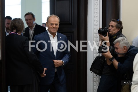  24.06.2025 WARSZAWA<br />
POSIEDZENIE RADY MINISTROW<br />
N/Z PREMIER DONALD TUSK<br />
FOT. MARCIN BANASZKIEWICZ/FOTONEWS  