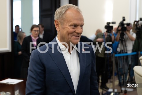  24.06.2025 WARSZAWA<br />
POSIEDZENIE RADY MINISTROW<br />
N/Z PREMIER DONALD TUSK<br />
FOT. MARCIN BANASZKIEWICZ/FOTONEWS  