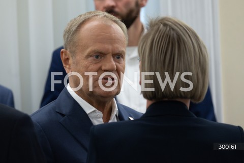  24.06.2025 WARSZAWA<br />
POSIEDZENIE RADY MINISTROW<br />
N/Z PREMIER DONALD TUSK<br />
FOT. MARCIN BANASZKIEWICZ/FOTONEWS  