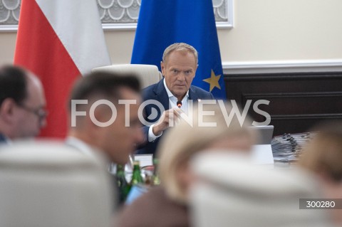  01.07.2025 WARSZAWA<br />
POSIEDZENIE RZADU<br />
N/Z PREMIER DONALD TUSK<br />
 