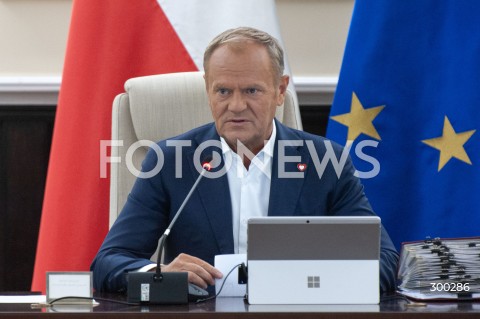  01.07.2025 WARSZAWA<br />
POSIEDZENIE RZADU<br />
N/Z PREMIER DONALD TUSK<br />
 