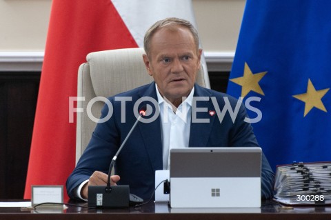  01.07.2025 WARSZAWA<br />
POSIEDZENIE RZADU<br />
N/Z PREMIER DONALD TUSK<br />
 