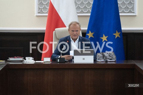  01.07.2025 WARSZAWA<br />
POSIEDZENIE RZADU<br />
N/Z PREMIER DONALD TUSK<br />
 