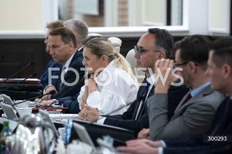  01.07.2025 WARSZAWA<br />
POSIEDZENIE RZADU<br />
N/Z BARBARA NOWACKA<br />
 