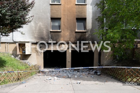  04.07.2025 ZABKI<br />
POZAR BUDYNKU MIESZKALNEGO<br />
N/Z BUDYNEK PO POZARZE<br />
FOT. MARCIN BANASZKIEWICZ / FOTONEWS  