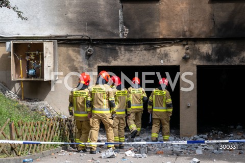  04.07.2025 ZABKI<br />
POZAR BUDYNKU MIESZKALNEGO<br />
N/Z STRAZ POZARNA PSP<br />
FOT. MARCIN BANASZKIEWICZ / FOTONEWS  