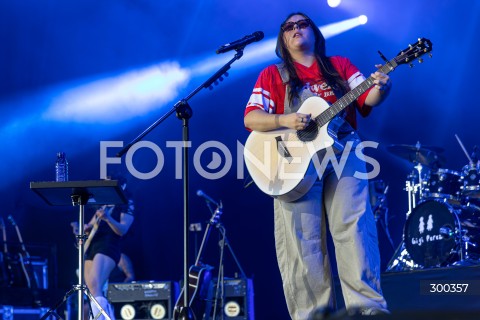  05.07.2025 GDYNIA<br />
OPEN’ER FESTIVAL 2025<br />
N/Z GIGI PEREZ<br />
FOT. ANTONI BYSZEWSKI / FOTONEWS 
