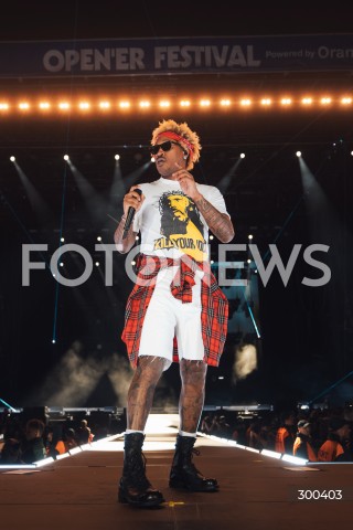  05.07.2025 GDYNIA<br />
OPEN’ER FESTIVAL 2025<br />
N/Z NAYVADIUS DEMUN CASH FUTURE<br />
FOT. ANTONI BYSZEWSKI / FOTONEWS 