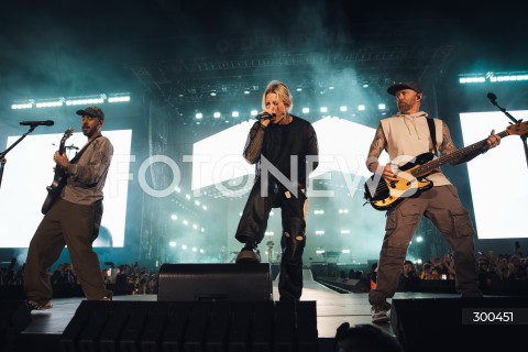  05.07.2025 GDYNIA<br />
OPEN’ER FESTIVAL 2025<br />
N/Z LINKIN PARK EMILY ARMSTRONG MIKE SHINODA DAVE FARRELL<br />
FOT. ANTONI BYSZEWSKI / FOTONEWS 
