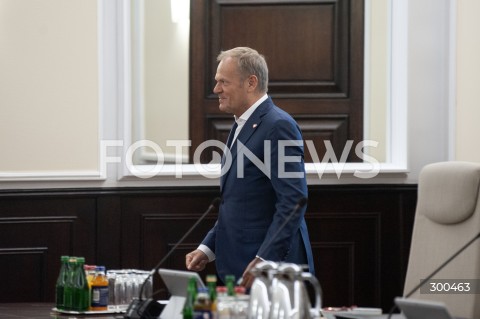  08.07.2025 WARSZAWA<br />
POSIEDZENIE RZADU<br />
N/Z PREMIER DONALD TUSK<br />
 