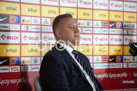  17.07.2025 WARSZAWA<br />
JAN URBAN NOWYM SELEKCJONEREM REPREZENTACJI POLSKI<br />
N/Z CEZARY KULESZA<br />
 