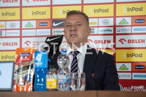  17.07.2025 WARSZAWA<br />
JAN URBAN NOWYM SELEKCJONEREM REPREZENTACJI POLSKI<br />
N/Z CEZARY KULESZA<br />
 