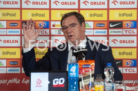  17.07.2025 WARSZAWA<br />
JAN URBAN NOWYM SELEKCJONEREM REPREZENTACJI POLSKI<br />
N/Z JAN URBAN<br />
 