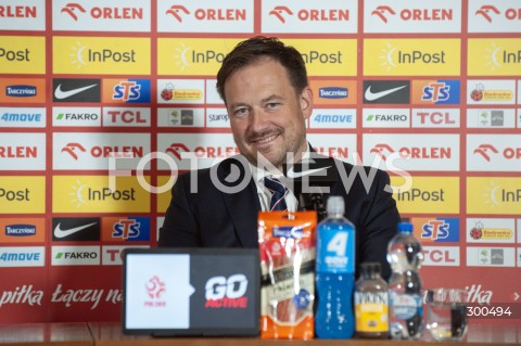  17.07.2025 WARSZAWA<br />
JAN URBAN NOWYM SELEKCJONEREM REPREZENTACJI POLSKI<br />
N/Z LUKASZ WACHOWSKI<br />
 