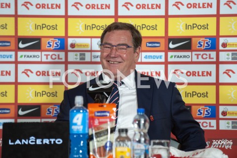  17.07.2025 WARSZAWA<br />
JAN URBAN NOWYM SELEKCJONEREM REPREZENTACJI POLSKI<br />
N/Z JAN URBAN<br />
 